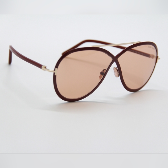 NEW TOM FORD RICKIE TF1007 69E UNISEX METAL SUNGLASSES TOM FORD FT1007/S - Picture 4 of 11